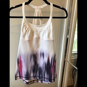 Lululemon tank top with built-in bra - Size 12